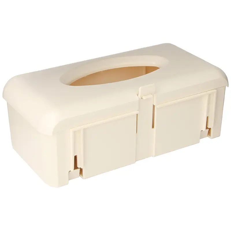 BD Glove Box Holder Horizontal Mounted 1-Box Capacity Ivory 4-1/4 X 7 X 12 Inch Plastic (243873_CS) 6/CS