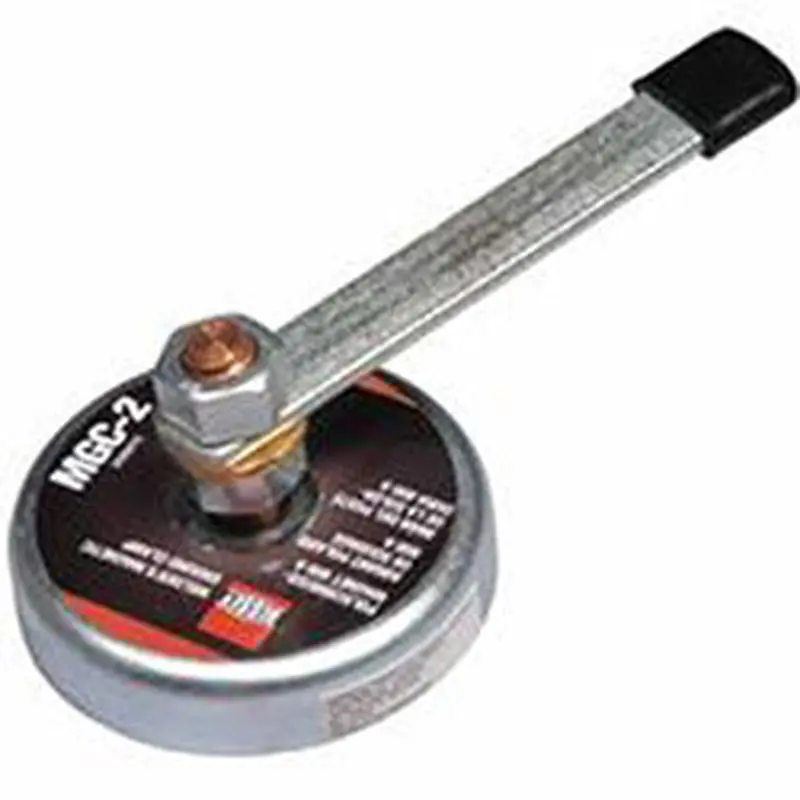 Bessey MGC Magnetic Ground Clamp, 250 A, 3-1/2 in dia, Steel/Brass (013-MGC-1) Each