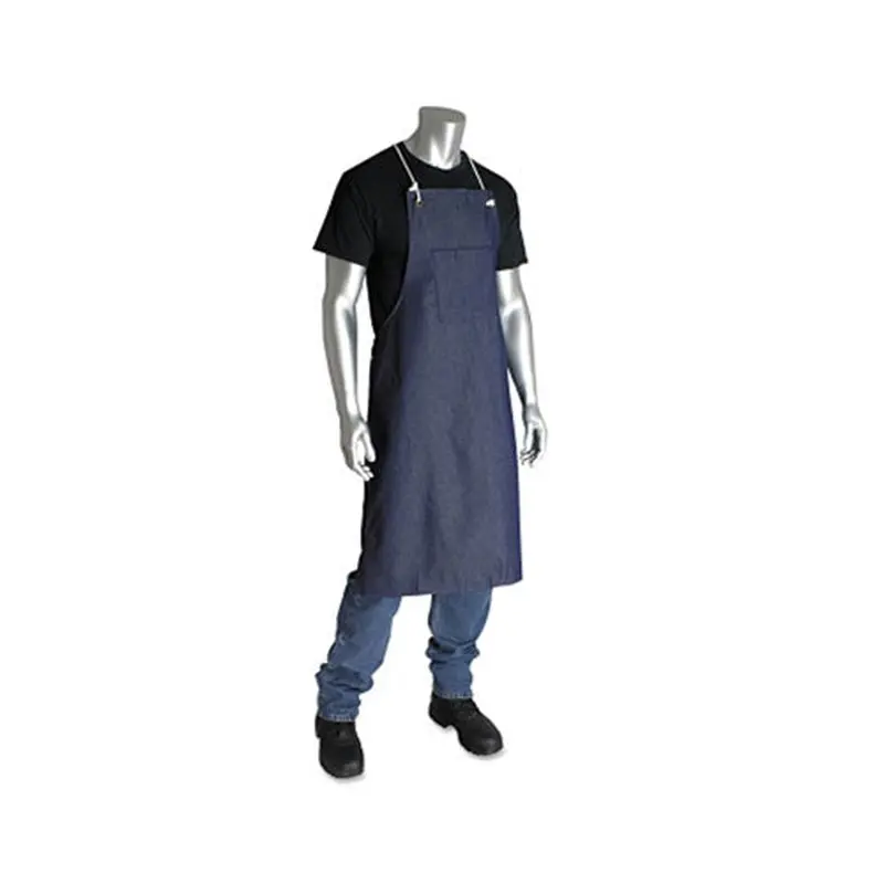 Best Welds Blue Denim Apron, 28 in X 36.5 in, 100% Cotton/Denim (902-200-011) Each