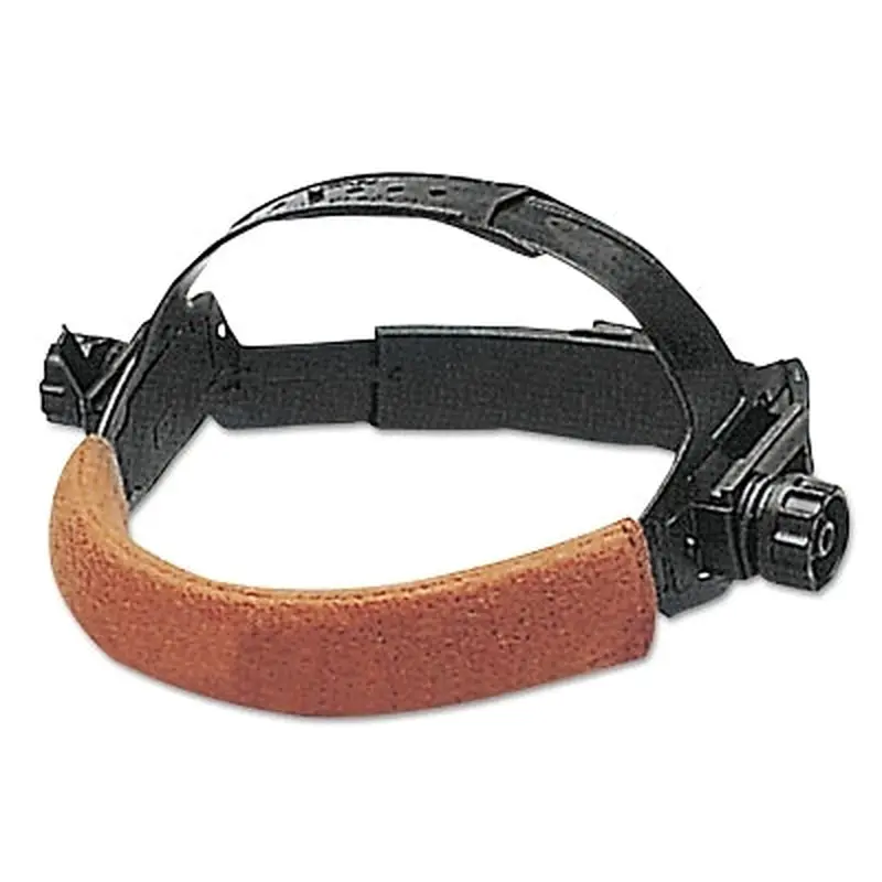 Best Welds Headgear Sweatband, 8-1/2 in x 1-1/2 in, FR Fleece Cotton, Orange (902-SB340) 1 Pack