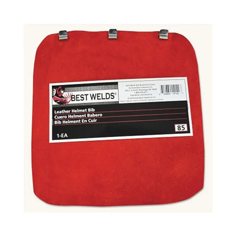 Best Welds Leather Helmet Bib, 8 in (902-85) Each