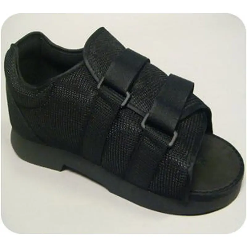 Bird & Cronin Post-Op Shoe Large Female Black (454586_EA) 1/EA