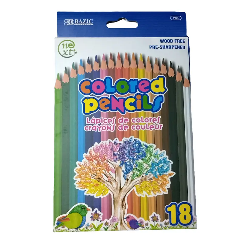 18 Colored Pencil