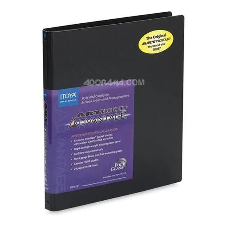 ART PROFOLIO ADVANTAGE 9" X 12" 24PG