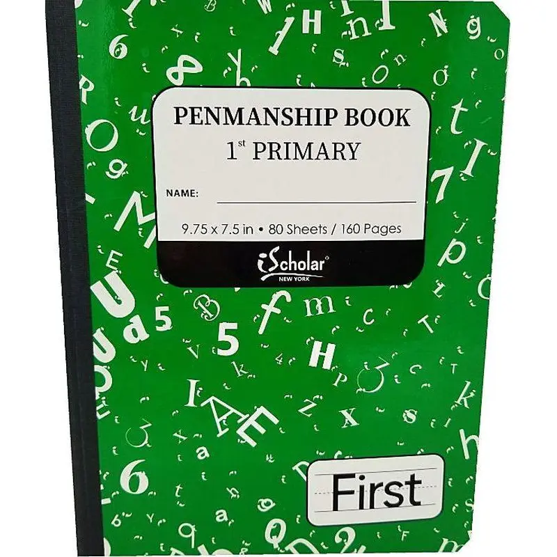 SP LIBRETA CALIGRAFIA VERDE 160 PG PRIMER GRADO