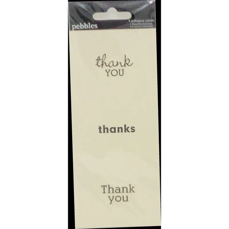 STICKERS THANK YOU 9PCS