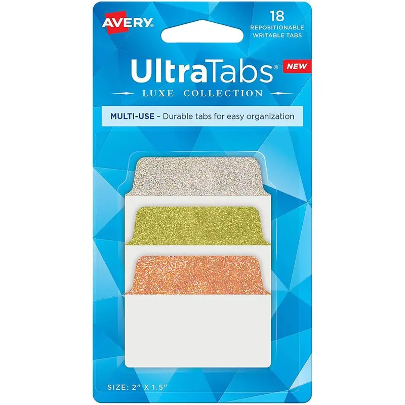 ULTRA TABS 18 MULTI-USE GOLD-BRONCE-SILVER