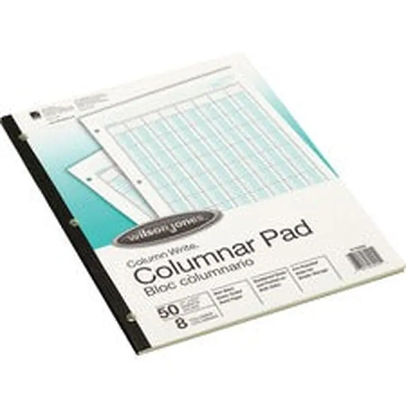 Wilson Jones 8-Column Writing Pads