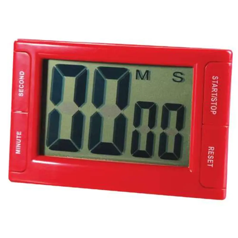 Ashley Big Red Digital Timer, Large Magnetic Timer (ASH 10207)