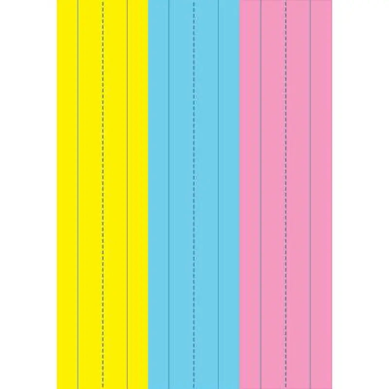 Ashley Magnetic Die-Cut 3 Sentence Strips, 2.75" x 11" Assorted Colors (ASH10129)