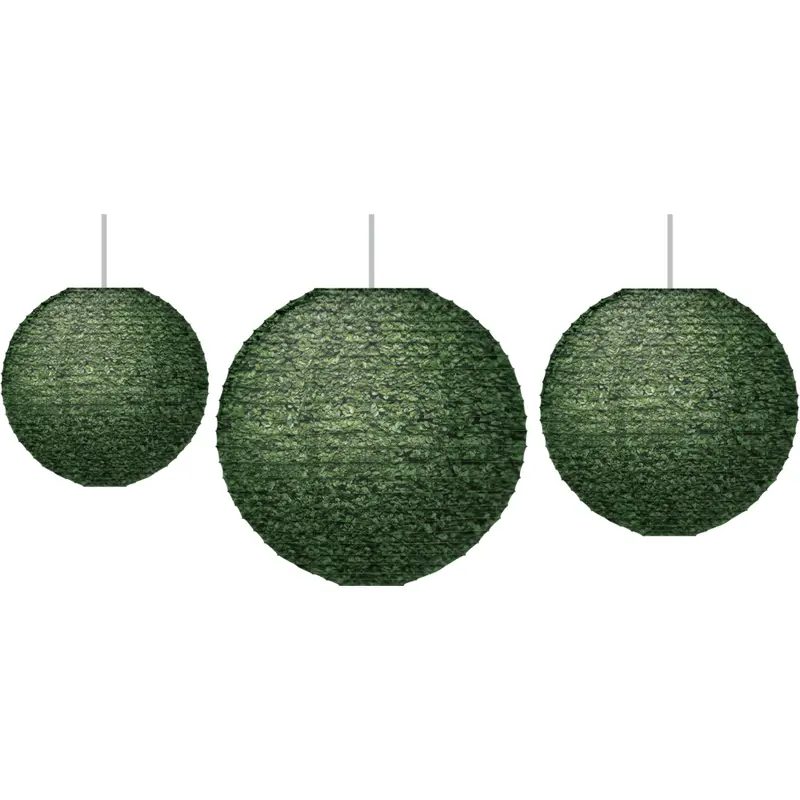 Teacher Created Boxwood Paper Lanterns, Pack of 3 (TCR77504)