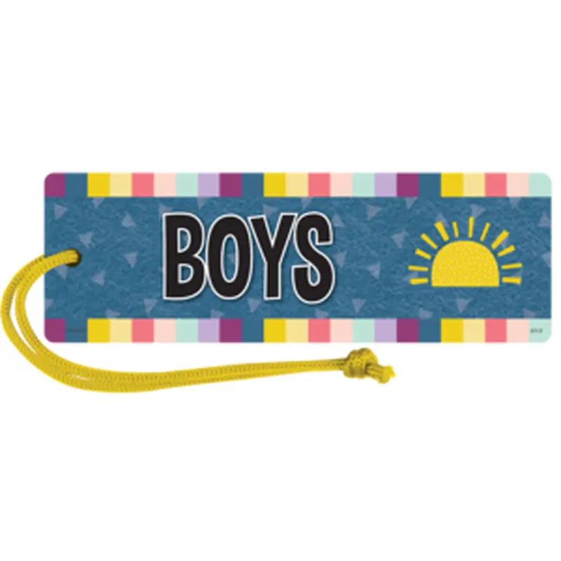 Teacher Created Oh Happy Day Magnetic Boys Pass (TCR 77519)