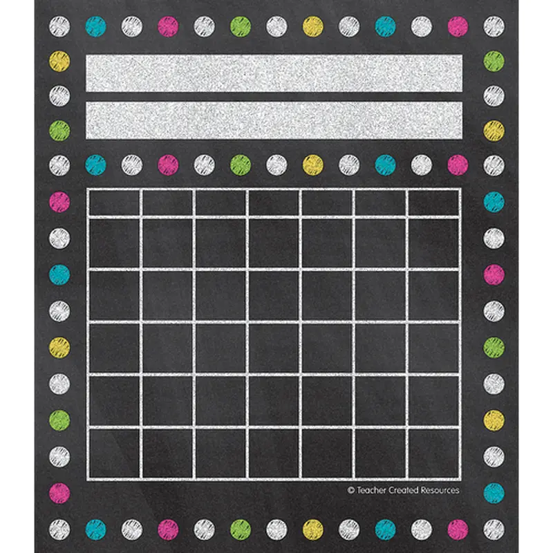 Teacher Created Dots Incentive Charts, 36 Pack (TCR 5625)
