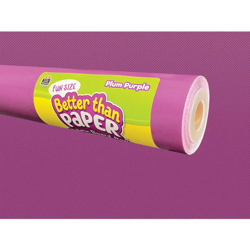 Teacher Created Fun Size Plum Purple Better Than Paper Bulletin Board Roll (TCR 77417)