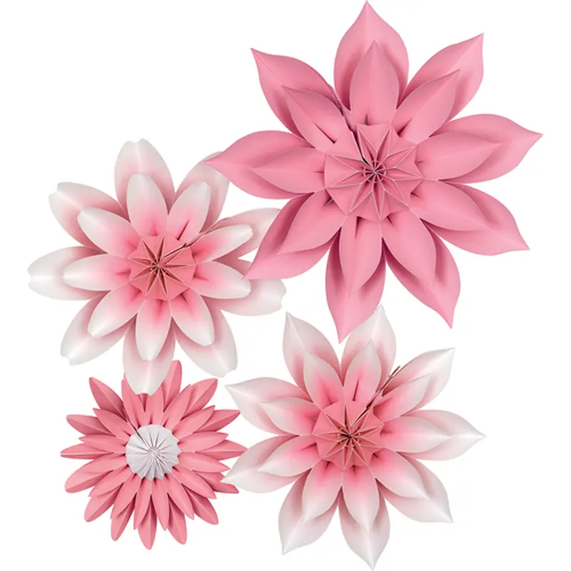 Teacher Created Paper Flowers, Variety of StylesPink Blossoms (TCR 8543)