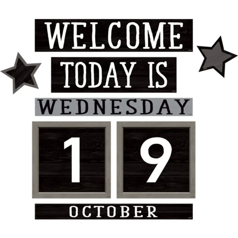 Teacher Created Resources Modern Farmhouse Perpetual Calendar Mini Bulletin Board (TCR8509)