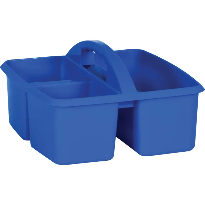 Teacher Created Plastic Storage Caddy, Assorted ColorsBlue (20903)