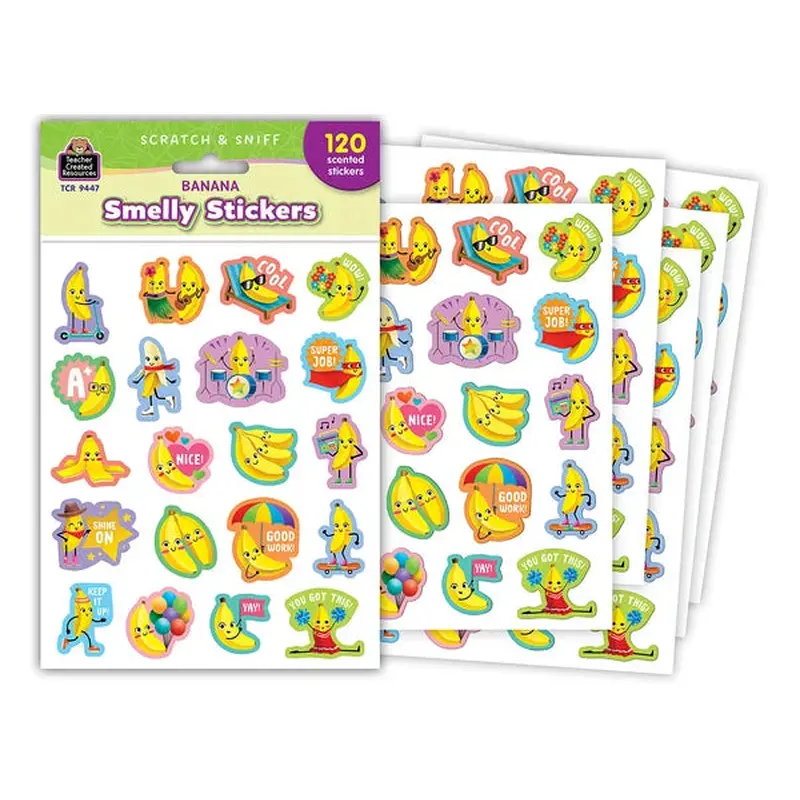 Teacher Created Resources Banana Smelly Stickers (TCR 9447)