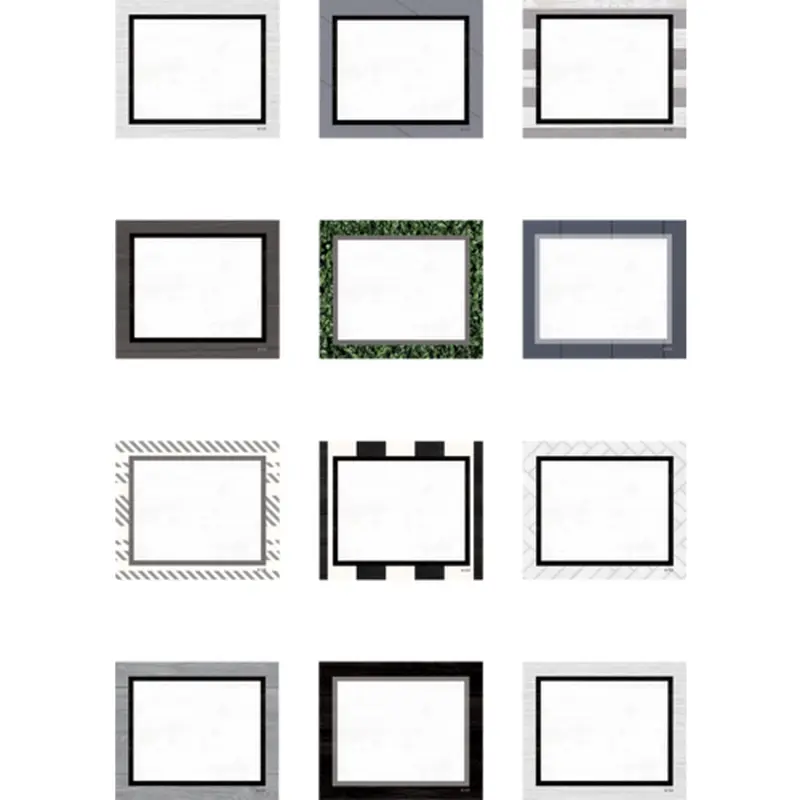 Teacher Created Resources Modern Farmhouse Blank Cards Mini Accents (TCR8519)
