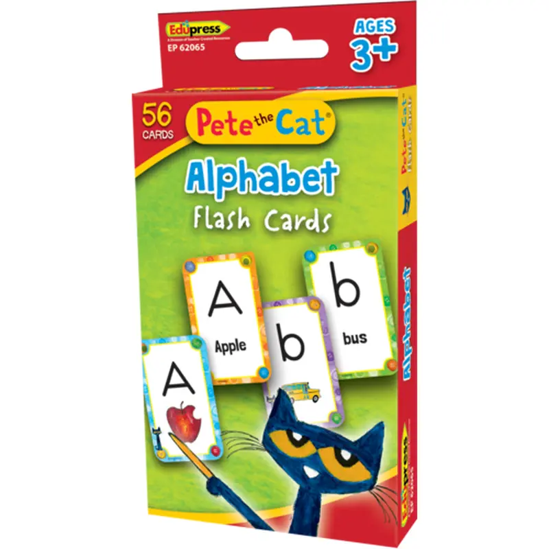Teacher Created Resources Pete the Cat Alphabet Flash Cards (TCR 62065)