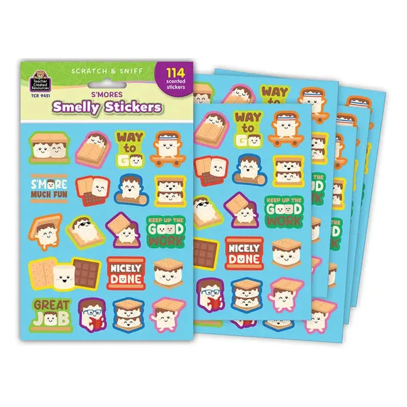 Teacher Created Resources S'mores Smelly Stickers (TCR 9451)