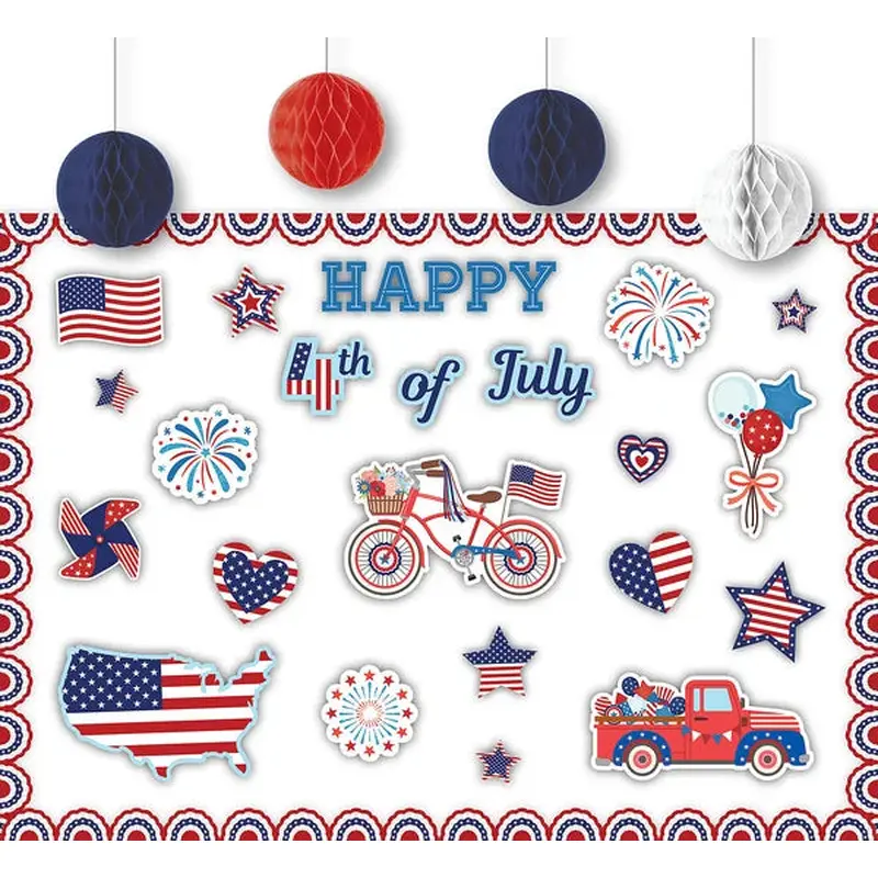 Teacher Created Resources Patriotic Create & Decorate Quick Kit (TCR 9473)