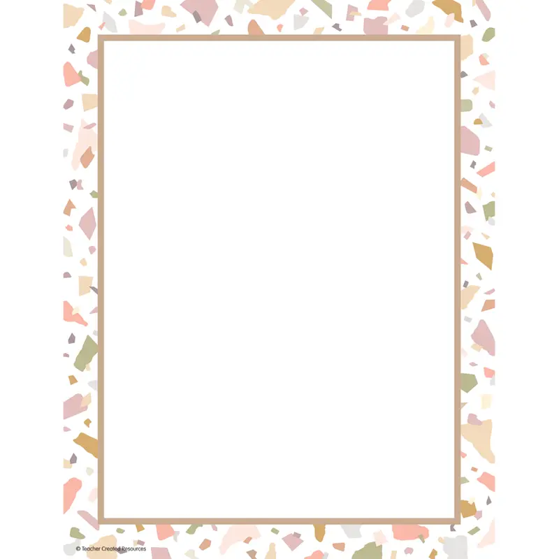 Teacher Created Resources Terrazzo Tones Computer Paper (TCR 7226)