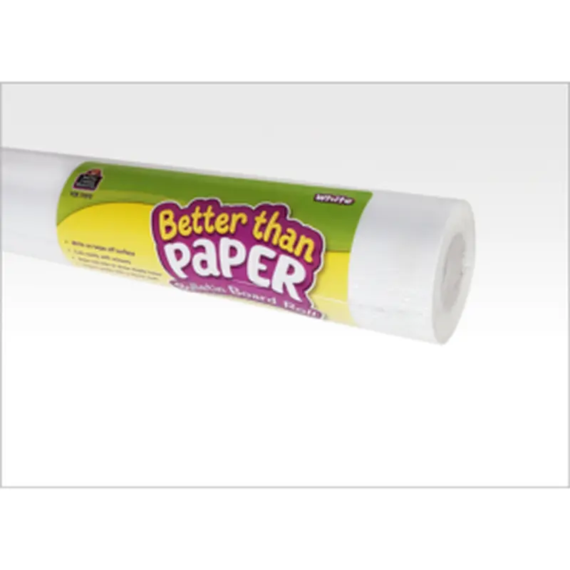 Teacher Created White Better Than Paper Bulletin Board Roll (TCR 77373)