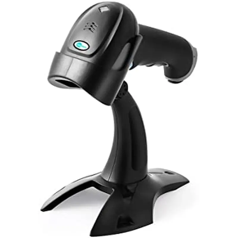 Barcode Scanner Wireless, BAOSHARE 1D 2.4GHz Portable UPC Barcode Scanner USB Bar Code Reader with Stand