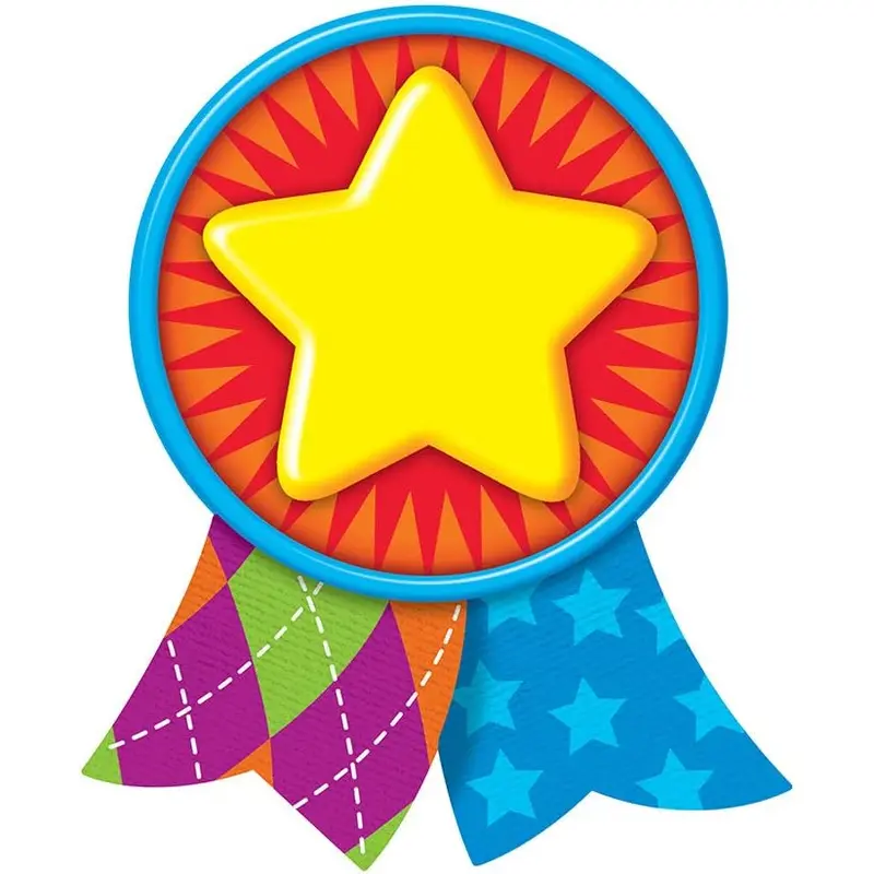 Trend Enterprises Star Medal Classic Accents  (T 10087)