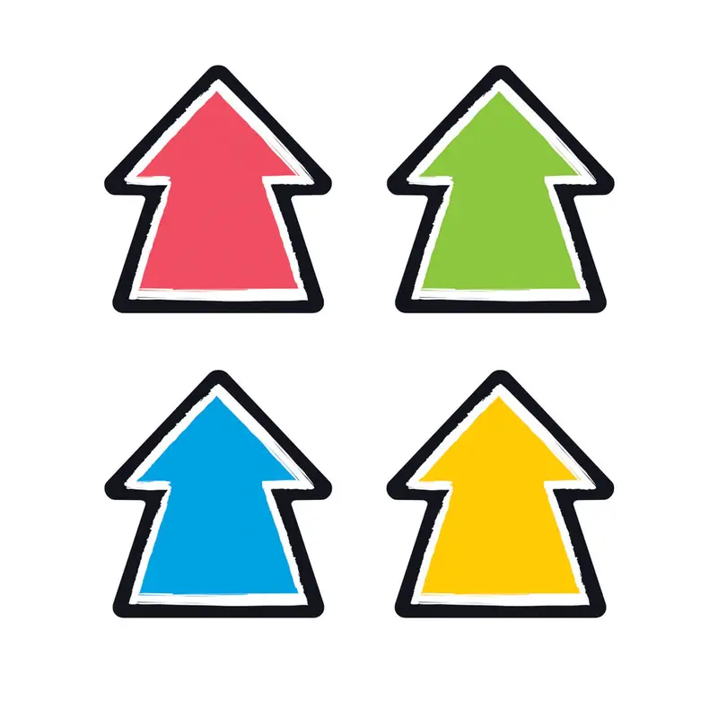 Trend Mini Accents, Bold Stroke Arrows, 36 Count (T 10722)