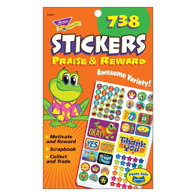 Trend Praise & Reward Sticker Pad (T5011)