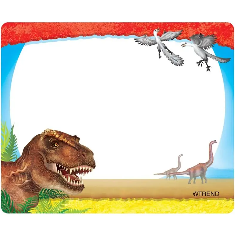 Trend Terrific Labels Dinosaur, 36 Count  (T 68085)