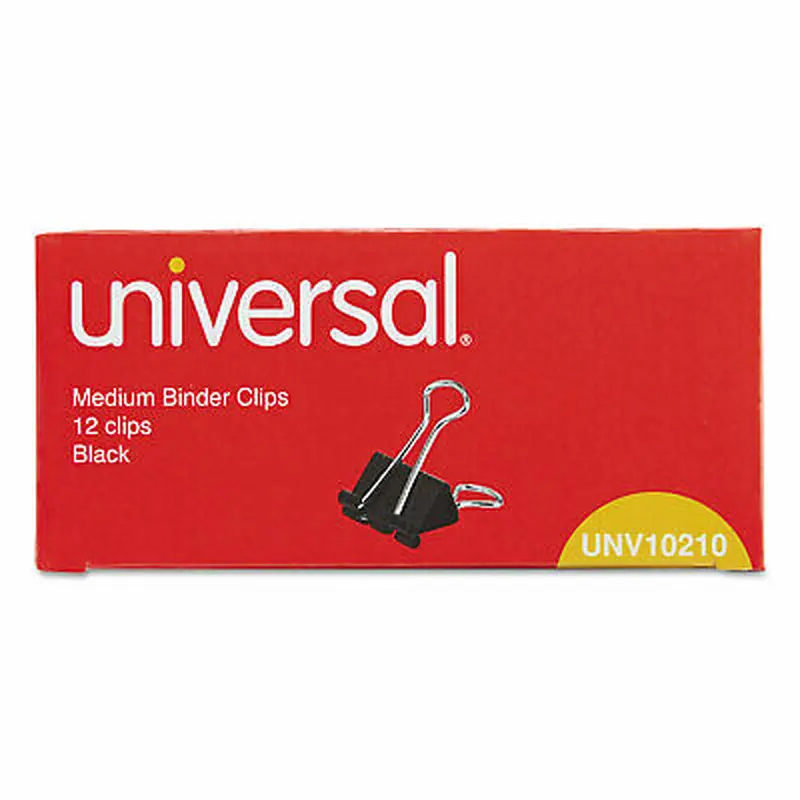 UNIVERSAL MEDIUM BINDER CLIPS 5/8"
