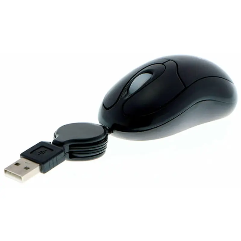 XTECH MINI RETRACTABLE OPTICAL MOUSE USB
