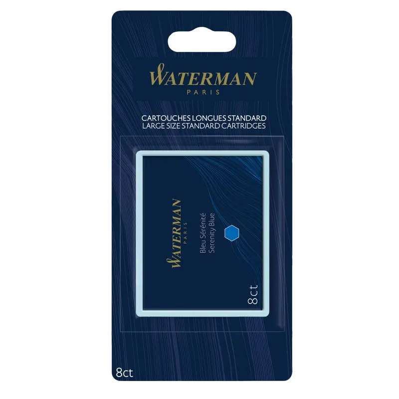 Waterman Ink Cartridges - Serenity Blue