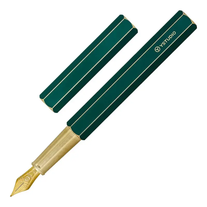 ystudio Classic Fountain Pen - GreenFine