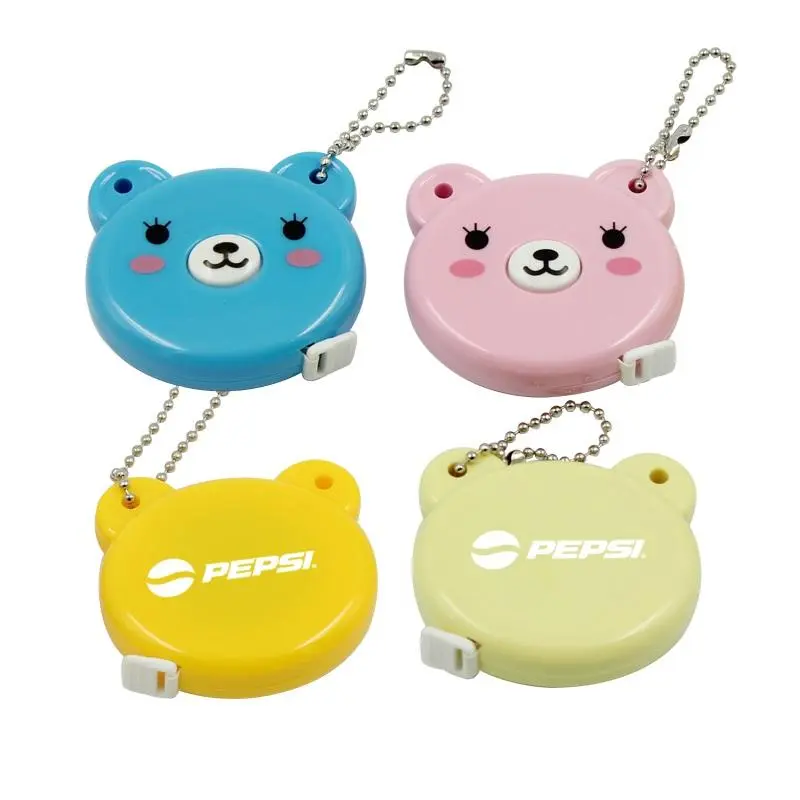 Bear Keychain With Tape Measure3000 