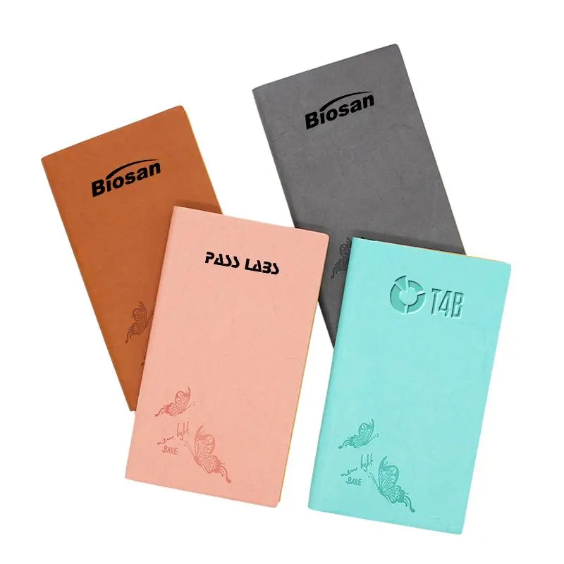 Small Rectangular Notebook with Butterfly Design500 