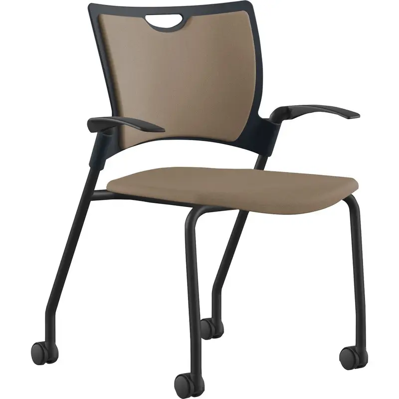 9 to 5 Seating Bella Fabric Seat Mobile Stack Chair [SKU - NTF1315A12BFLA]EA