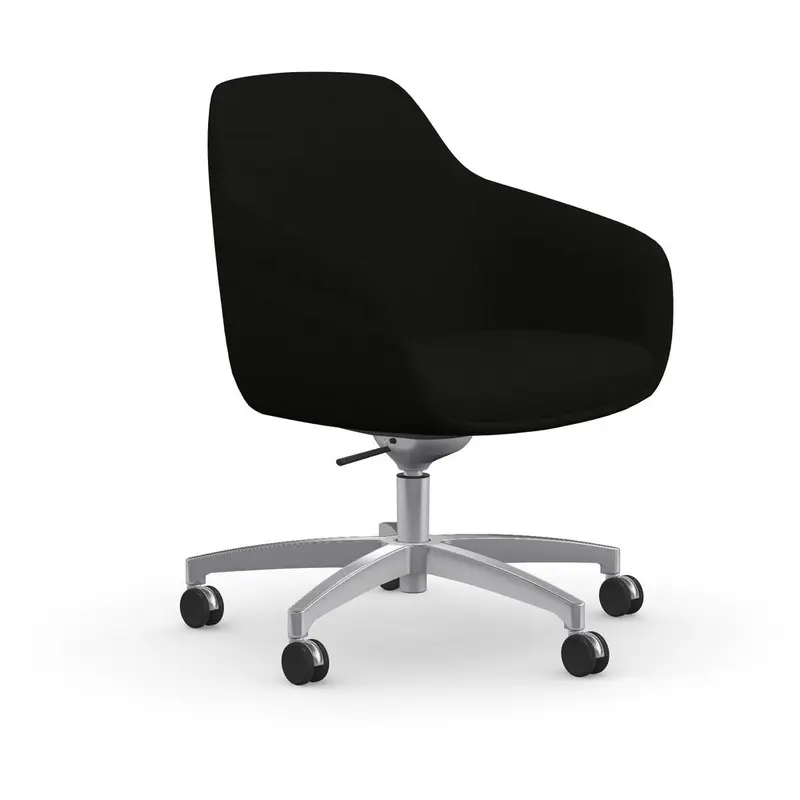 9 to 5 Seating Lilly 5-Star Base Fabric Lounge Chair [SKU - NTF9154R2SFON]EA