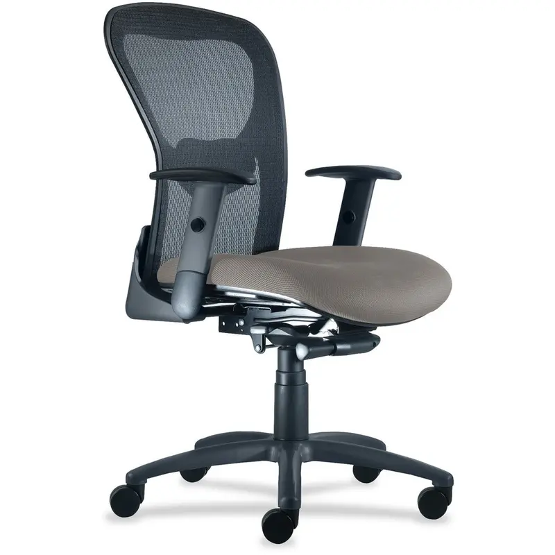 9 to 5 Seating Strata 1560 Mid Back Mesh Chair with Silver Accent [SKU - NTF1560Y2A8B113]EA