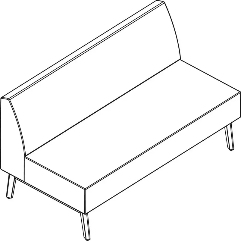 Arold Hip Hop Collection Straight Chair [SKU - AROHC60W20W5]EA