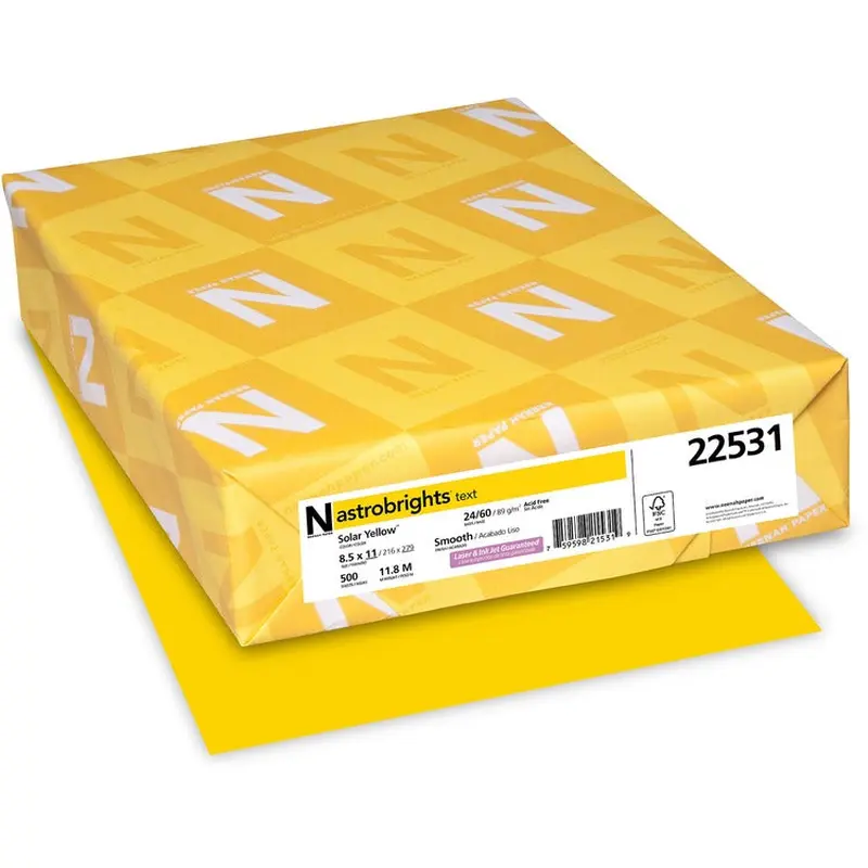 Astrobrights Color Paper [SKU - WAU22531]RM