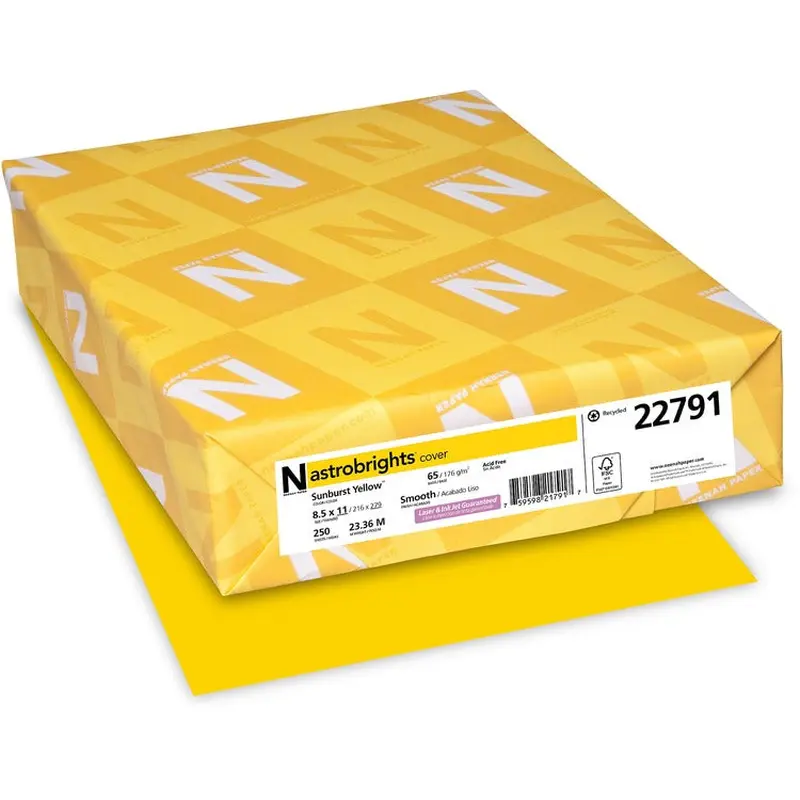 Astrobrights Colored Cardstock [SKU - WAU22791]PK