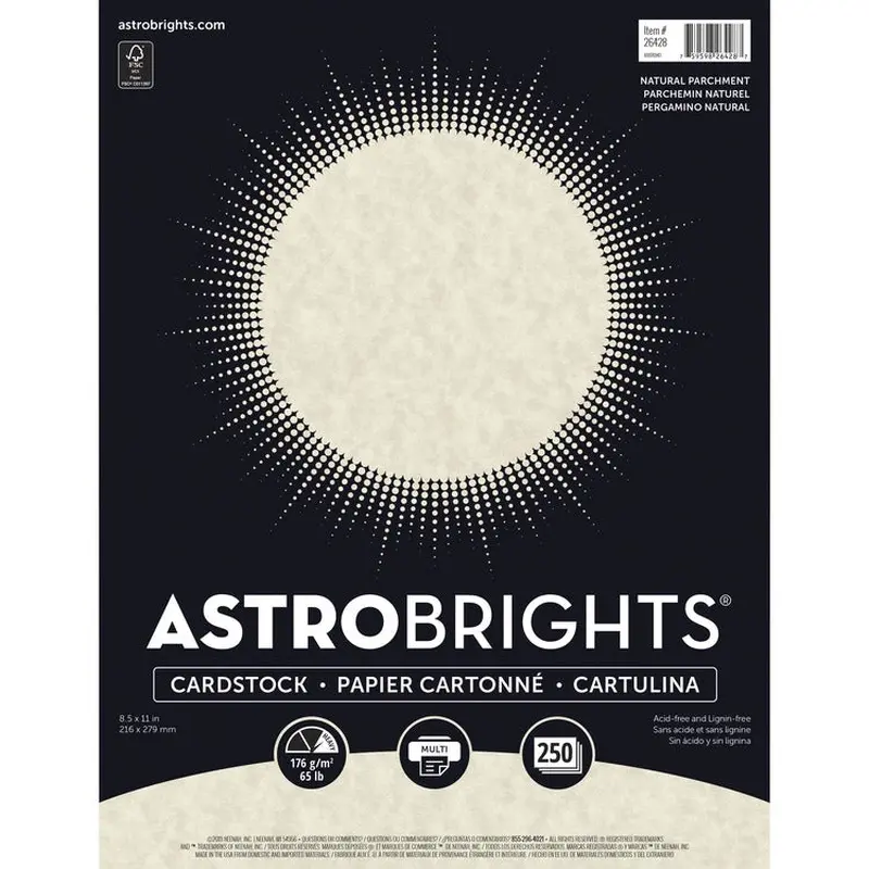 Astrobrights Premium Cardstock [SKU - WAU26428]PK