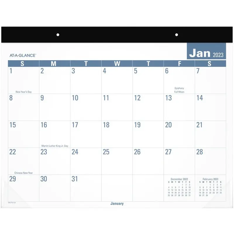 At-A-Glance E-Z Read Monthly Desk Pad [SKU - AAGSKLP2432]EA