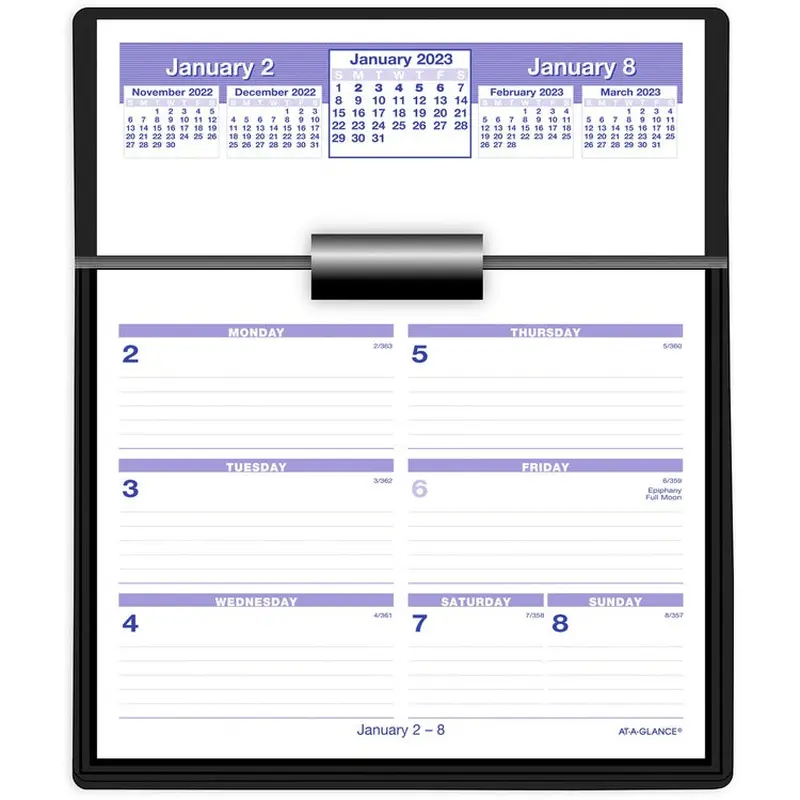 At-A-Glance Flip-A-Week Weekly Refill and Storage Base [SKU - AAGSW700X00]EA