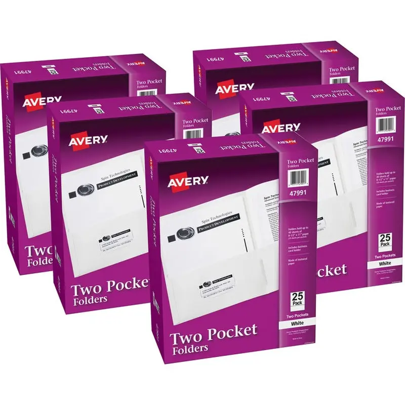 Avery Letter Pocket Folder [SKU - AVE47991CT]CT