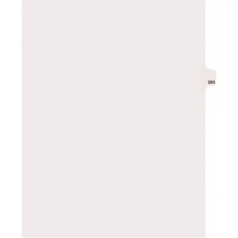 Avery Side Tab Individual Legal Dividers [SKU - AVE82499]PK